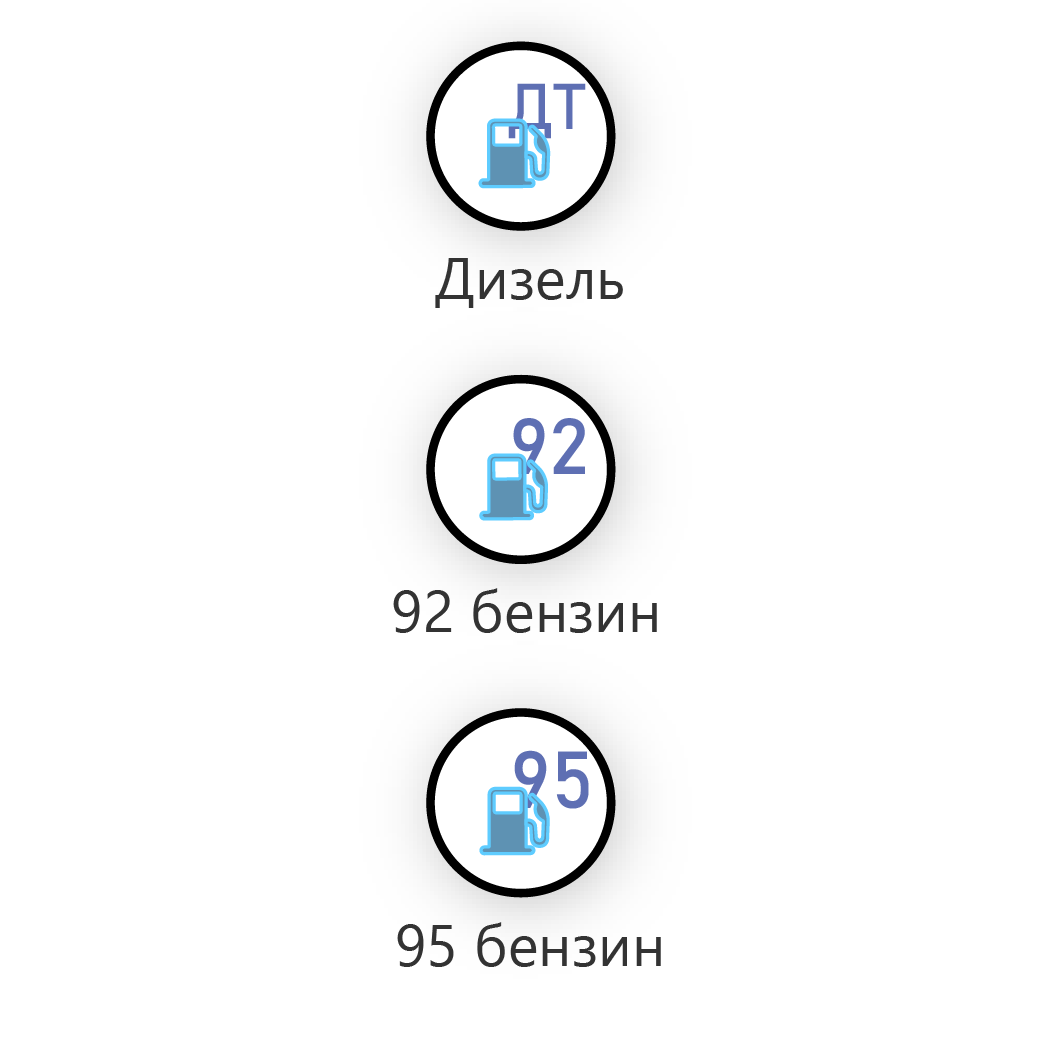 иконки топливо причал